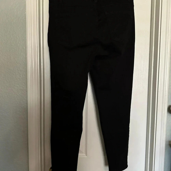 Democracy act “Ab” solution black denim jeans with stretch Size 12 - Picture 4 of 5